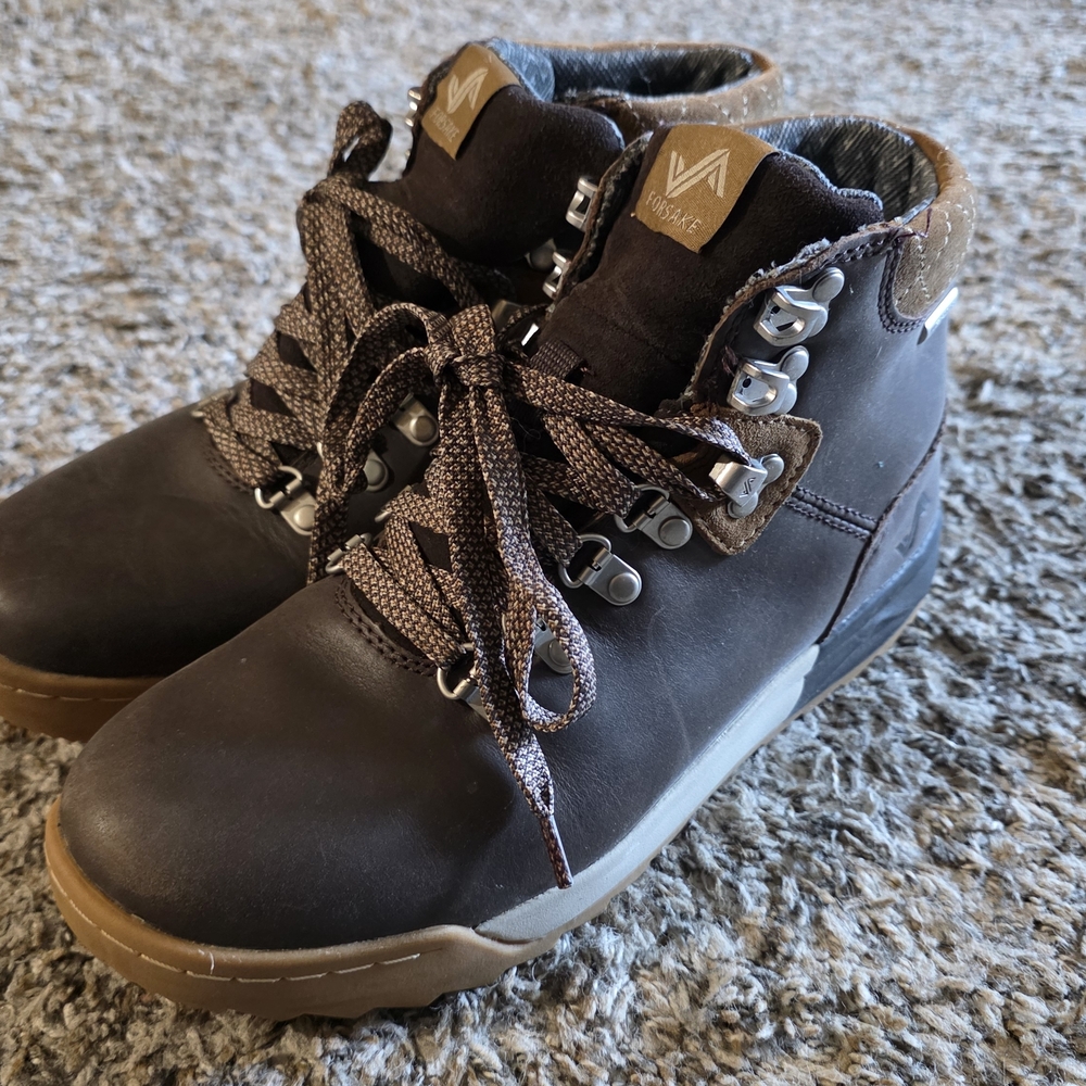 Vansake Brown Lace-Up Women’s Hiking Boots